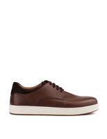 Wide Fit Leather Trainers