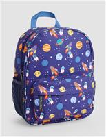 Kids Space Print Backpack