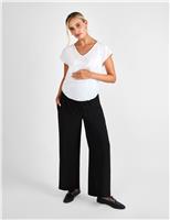 Maternity Wide Leg Trousers