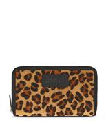 Leather Leopard Print Purse