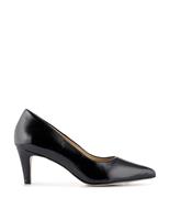 Leather Stiletto Heel Pointed Court Shoes