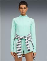 Velocity Cloudspun Funnel Neck Running Top