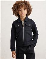 Jersey Zip Jacket (3-14 Yrs)