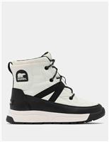 Whitney Lace Up Flatform Ankle Boots