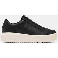 Sorel Ona Ave Suede Slip-On Trainers White/Black