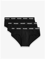 3 Pack Cotton Rich Hip Briefs