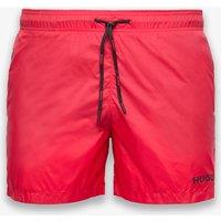 Hugo Quick Dry Pocketed Logo Swim Shorts Red