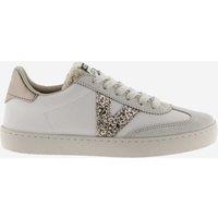 Victoria Berlin Ciclista Glitter Trainers Beige