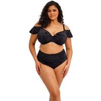 Elomi Plain Sailing Wired Plunge Bikini Top (DD-HH) Black
