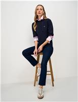 Striped Sleeve Hoodie