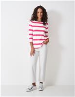 Pure Cotton Striped Top
