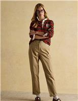 Cotton Rich Brushed Straight Leg Chinos