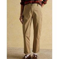 Joules Cotton Rich Brushed Straight Leg Chinos Tan