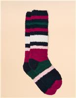 Striped Fluffy Socks