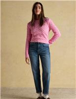 Relaxed Denim Mid Rise Jeans