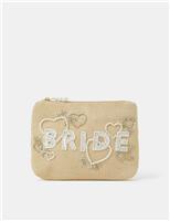 Jute Embellished Pouch
