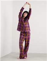 Pure Cotton Check Pyjama Set