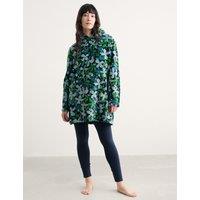 Floral Longline Hoodie