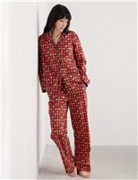 Pure Cotton Printed Pyjama Set