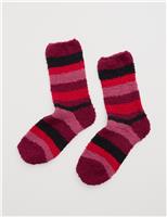Striped Fluffy Socks