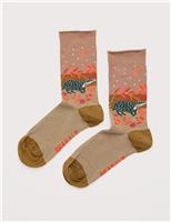 Cotton Rich Patterned Socks
