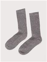 Cotton Rich Ankle High Socks