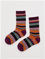 Patterned Cabin Ankle Socks