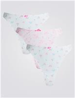 3pk Rosie Thongs