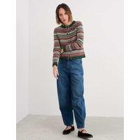 Merino Wool Rich Textured Patterned Cardigan