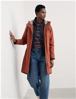 Cotton Rich Hooded Raincoat