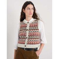 Merino Wool Rich Fairisle Knitted Vest