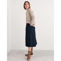 Pure Cotton Cable Knit Crew Neck Relaxed Fit Jumper