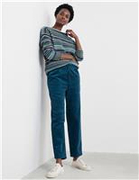 Merino Wool Rich Striped Oversized Jumper