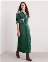 Pure Cotton Geometric Collared Shirt