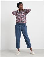 Pure Cotton Floral Sweatshirt