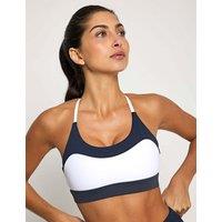 Lilybod No Limit Medium Support Sports Bra Blue Mix