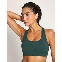 Lilybod Frankie Cloud-Core Firm Support Sports Bra Dark Green