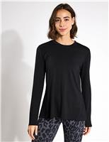 Lilybod Kendall Split Back Top Dark Green