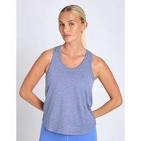 Girlfriend Collective Relaxed Scoop Neck Training Vest Top Light Blue