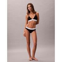 Calvin Klein Icon Cotton Blend Bikini Knickers Black