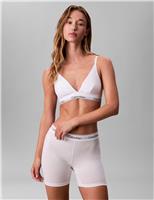 Calvin Klein Icon Cotton Blend Boxer Briefs White