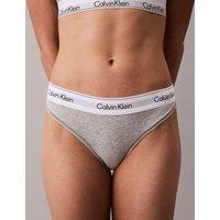 Calvin Klein Cotton Modal Thong Grey