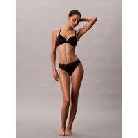 Calvin Klein Perfectly Fit Lace Thong Black