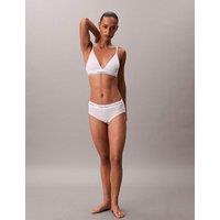 Calvin Klein Cotton Modal Blend Non Wired Bralette White