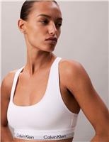 Calvin Klein Icon Non Wired Cotton Blend Bralette Black
