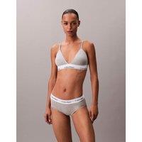 Calvin Klein Cotton Modal Blend Non Wired Bralette Grey