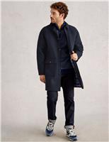 Utility Overcoat with Wool