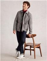 Houndstooth Utility Jacket