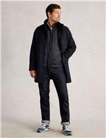 Wool Rich Overcoat with Gilet