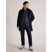 Wool Rich Overcoat with Gilet